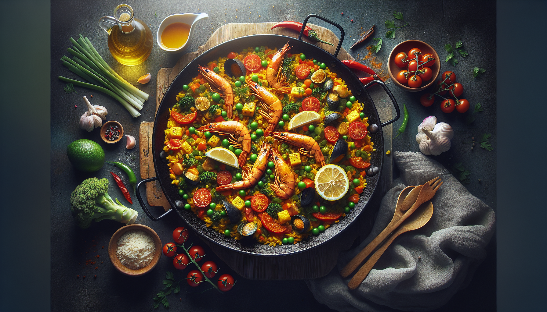 ricetta paella valenciana